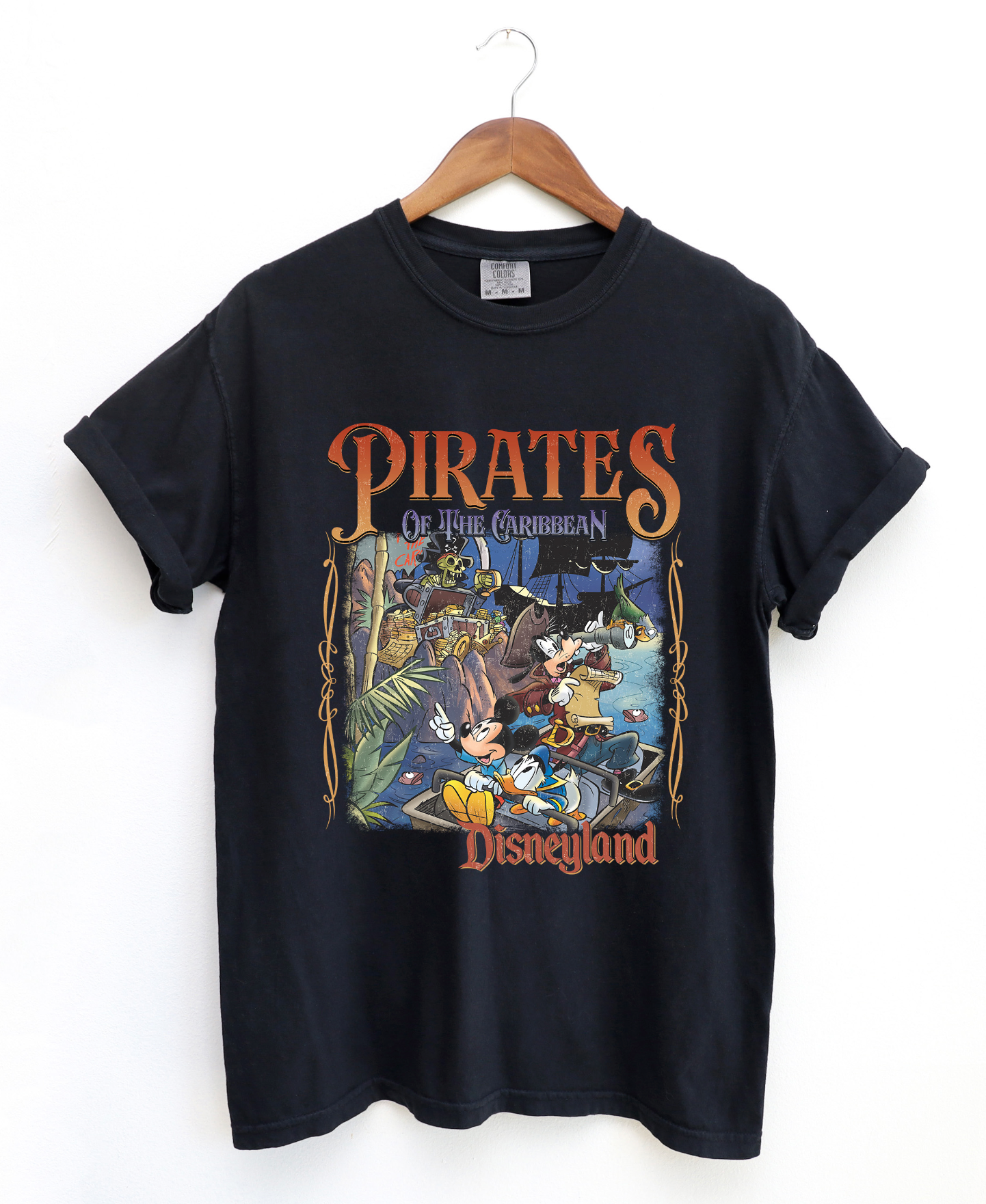 Pirates of the Caribbean inspired shirt in Black