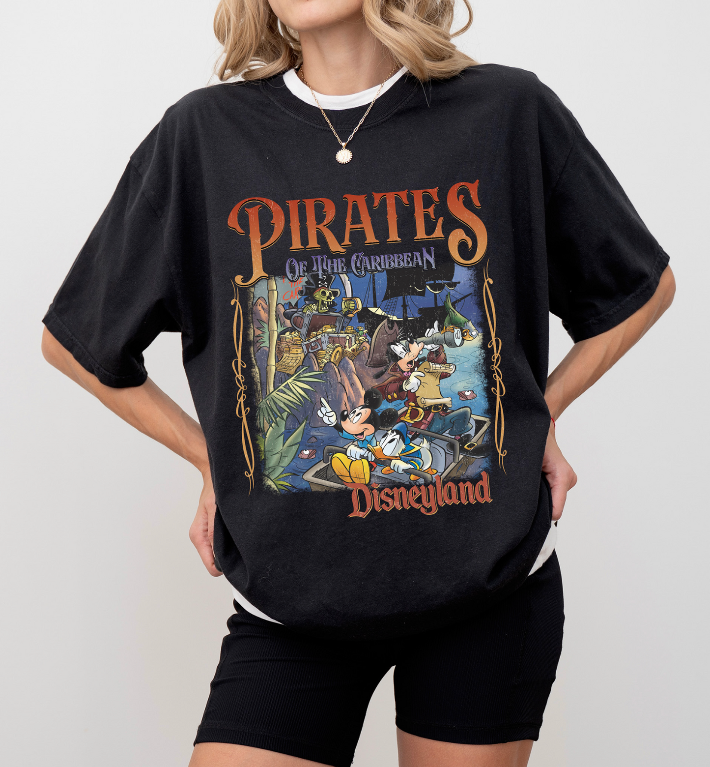 Pirates of the Caribbean inspired shirt in Black