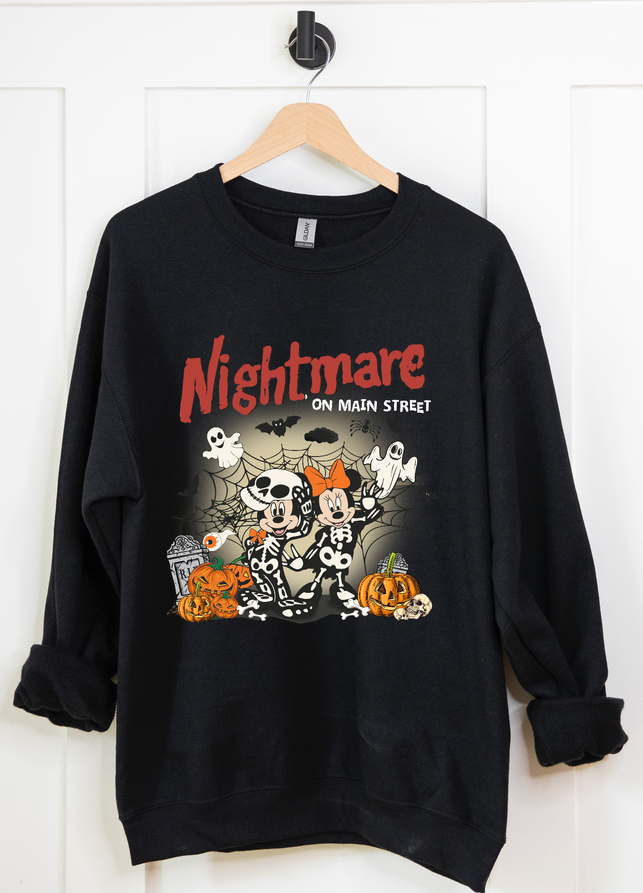 Nightmare on Main Street sweatshirt in Black