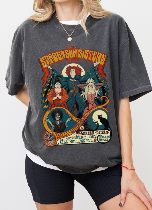 Sanderson Sisters inspired Halloween shirt in Charcoal